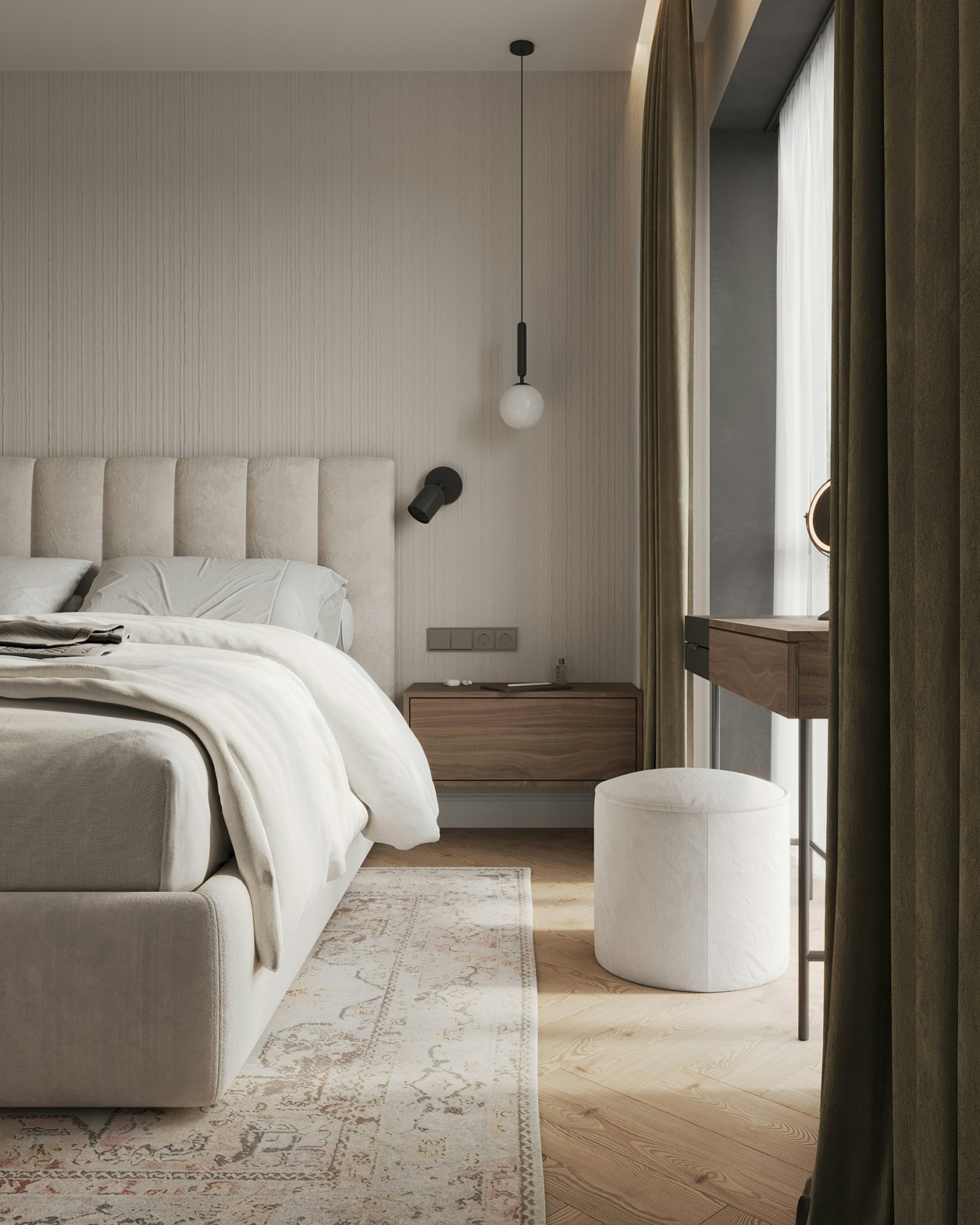 The bed at Ironmonger's Loft